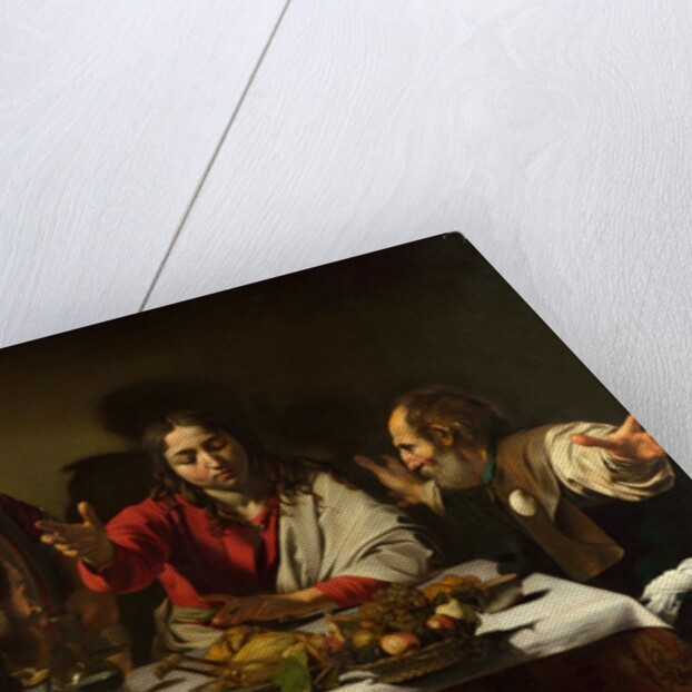 The Supper at Emmaus, 1601 by Michelangelo Merisi da Caravaggio