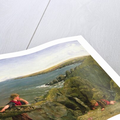 Mushroom Gatherers, 19th century by James Clarke Hook