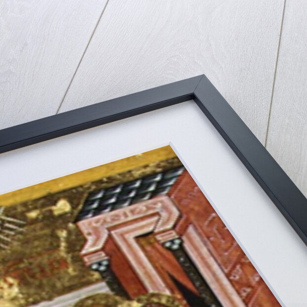 The Descent of the Holy Spirit, Russian icon from the Cathedral of St. Sophia, Novgorod School, 15th century by School Russian