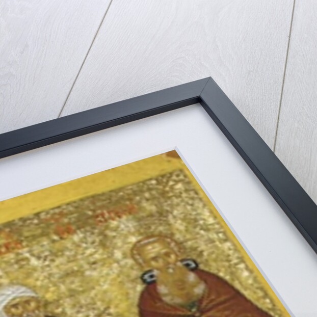 St. John Climacus St. John of Damascus and St. Arsenius, Novgorod School by School Russian