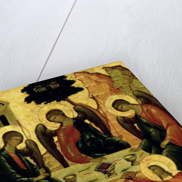 The Holy Trinity, Novgorod School, 15th century by Novgorod School
