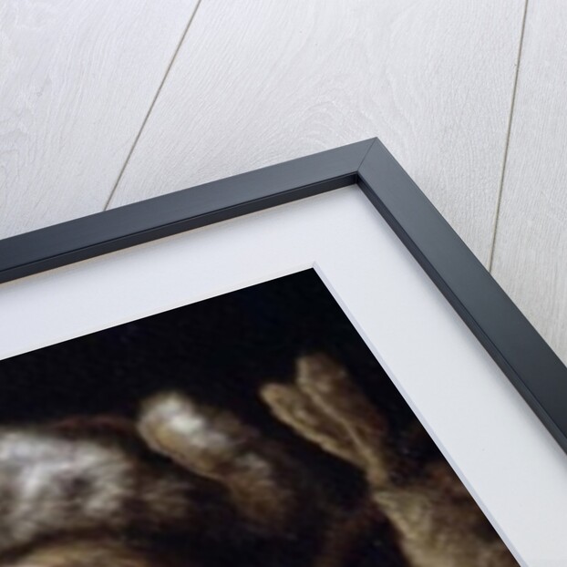 A Young Sportsman with a Dead Mallard and Hare by Wallerant Vaillant