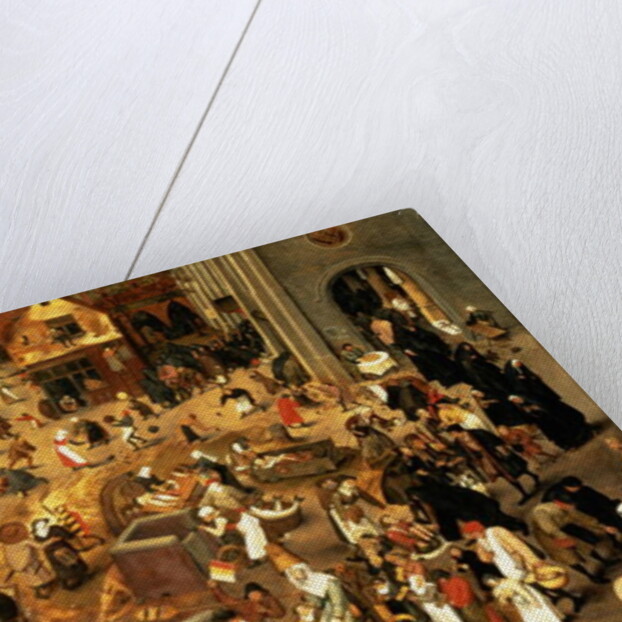 The Battle between Carnival and Lent by Pieter the Younger Brueghel