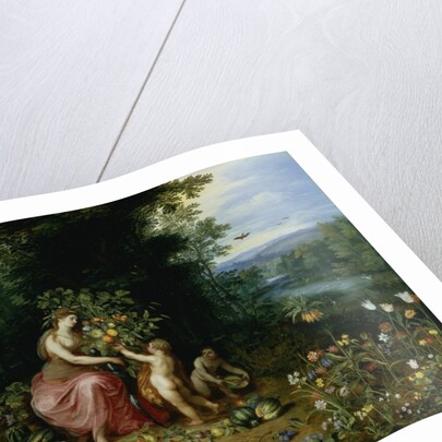 Allegory of Abundance by Jan the Younger Brueghel