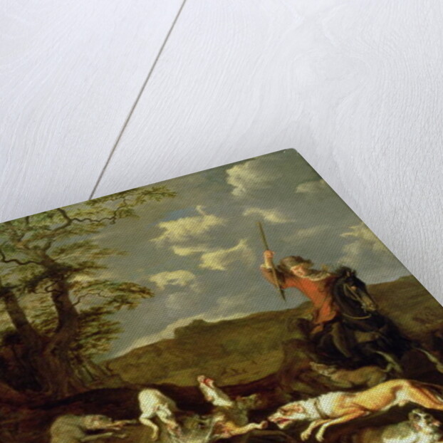 A Bear Hunt, 1655 by Abraham Danielsz. Hondius