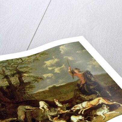 A Bear Hunt, 1655 by Abraham Danielsz. Hondius