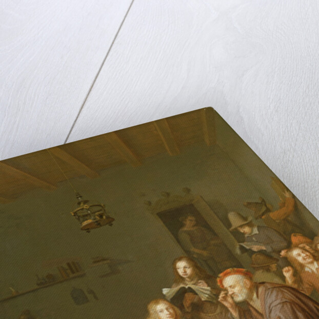 Interior of a School Room by Pieter Harmansz Verelst