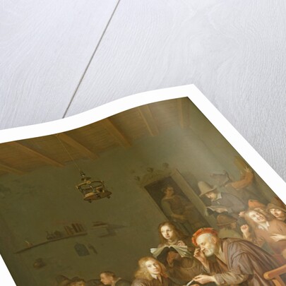 Interior of a School Room by Pieter Harmansz Verelst