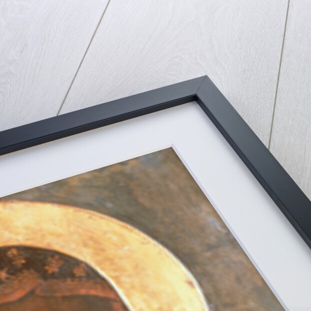 The Black Madonna of Jasna Gora, Byzantine-Russian Icon by School Russian