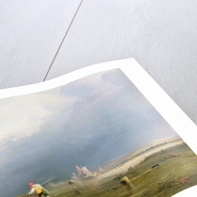Beach at Shoreham by Anthony Vandyke Copley Fielding