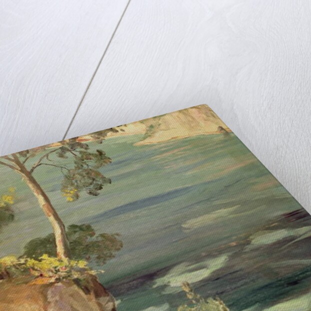 The Blue Bay: Mr Churchill on the Riviera by John Lavery