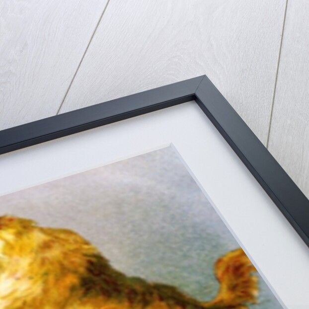 Puppies in the Straw, Victorian postcard by Anonymous