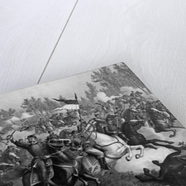 The Battle of Cedar Creek, Oct. 19th, 1864, pub. by Kurz & Allison, Chicago, 1890 by American School