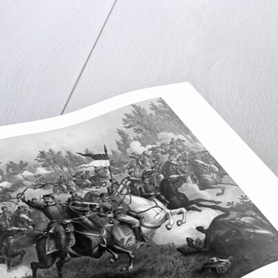 The Battle of Cedar Creek, Oct. 19th, 1864, pub. by Kurz & Allison, Chicago, 1890 by American School