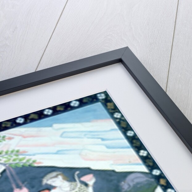 The Holy Family of Shiva and Parvati on Mount Kailash by School Indian