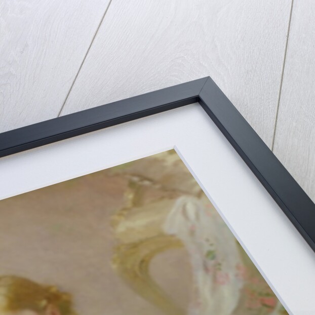 A Brother and Sister Playing, 1915 by Frederick Howard Michael