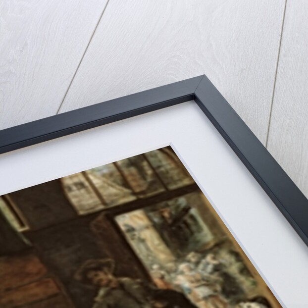 Two Men Talking in a Tavern by Jean Charles Meissonier