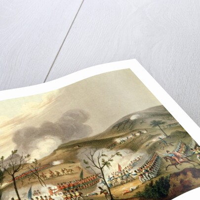 The Battle of Waterloo, 18 June 1815 by William Heath