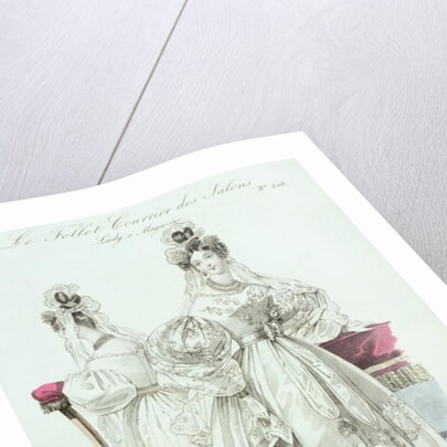 Wedding dress by French School