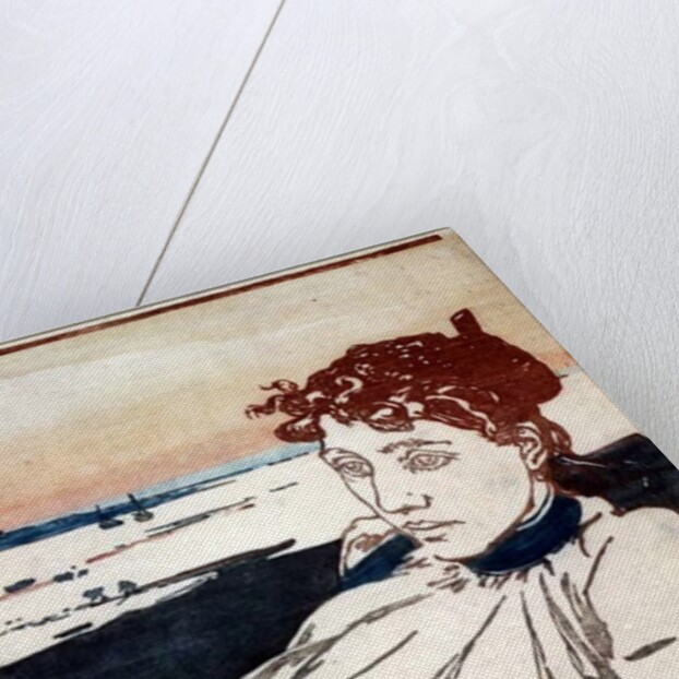 La Convalescante Mme.Lepere, 1892 by Auguste Lepere