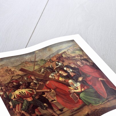 The Procession to Calvary, c.1505 by Ridolfo Il (1483-1561) Ghirlandaio