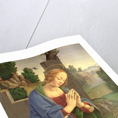 The Virgin Adoring the Child, 1490-1500 by Lorenzo di Credi