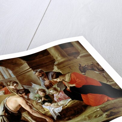 The Adoration of the Shepherds, c.1640 by Antoine and Louis & Mathieu (1607-77) Le Nain