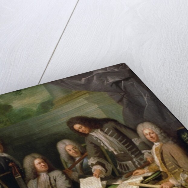 La Barre and Other Musicians, c.1710 by Andre Bouys