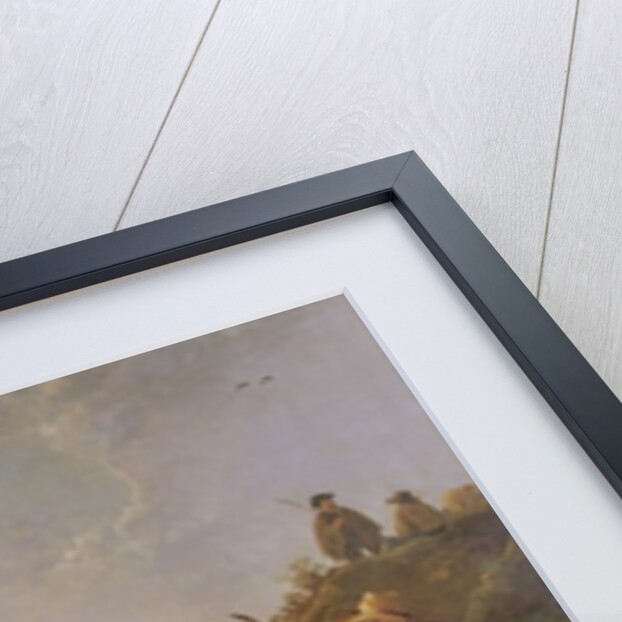 A Distant View of Dordrecht with Sleeping Herdsman and Five Cows, c.1650-52 by Aelbert Cuyp