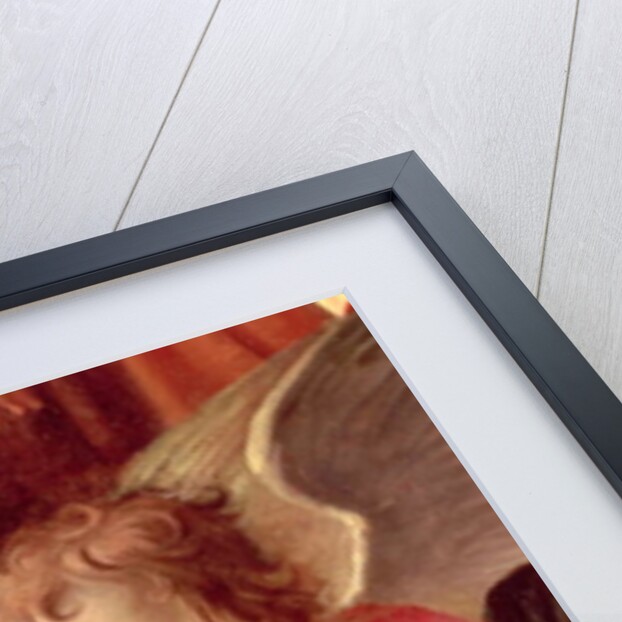 The Adoration of the Shepherds, Angels and Child, detail, c.1640 by Antoine and Louis & Mathieu (1607-77) Le Nain