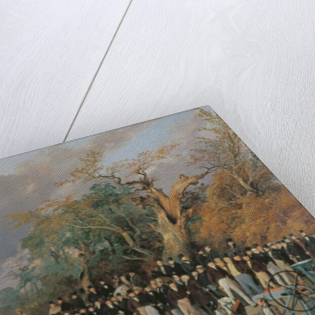 A Meeting of the English Royal Agricultural Society at Bristol Detail of Machinery and Farmers, 1842 by Richard Ansdell