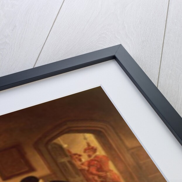 Dr William Gilbert Demonstrating his Experiment on Electricity to Queen Elizabeth I and her Court by Arthur Ackland Hunt