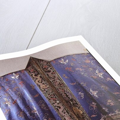 Taoist Robe From an Imperial Temple, with Emblems of the Sun and Moon, Chinese, Ch'ing Dynasty, 18th century, by Anonymous