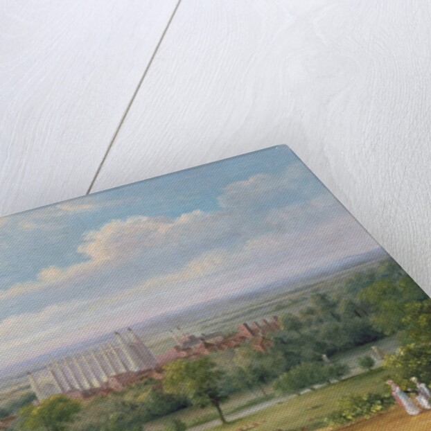 Eton College from the terrace of Windsor Castle by Richard Bankes Harraden