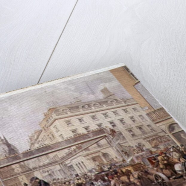 At the Bottom of Ludgate Hill, London, pub. and printed by Kell Brothers, c.1860's by English School