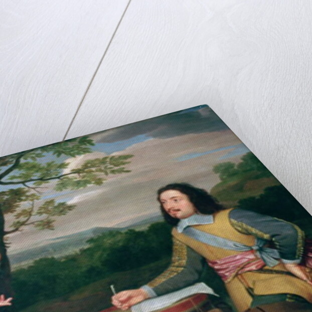 Portrait of Charles I King of England and Sir Edward Walker by English School