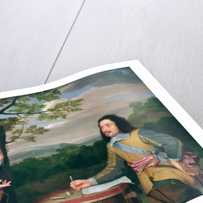 Portrait of Charles I King of England and Sir Edward Walker by English School