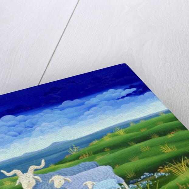 Journey in the Blue, 1998 by Magdolna Ban