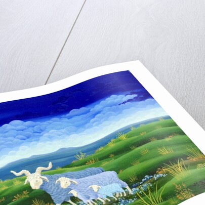 Journey in the Blue, 1998 by Magdolna Ban