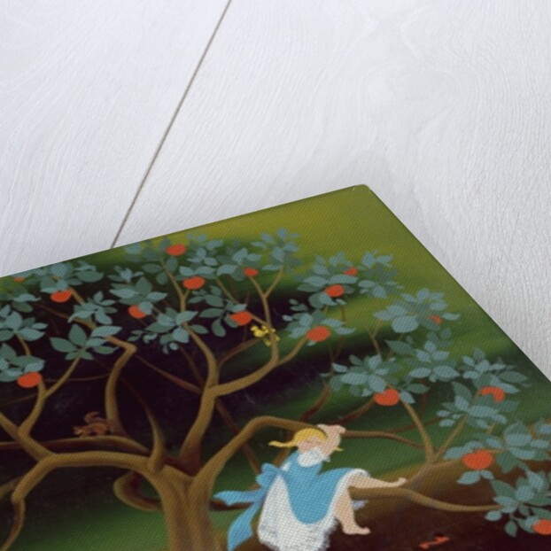 Little Girl on the Tree of Dreams by Magdolna Ban