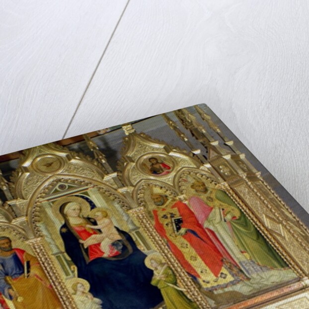 Madonna and Child with Saints by Bicci di Lorenzo