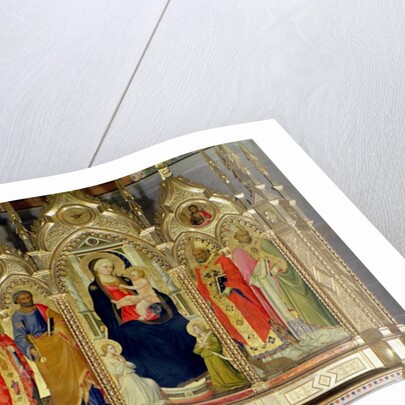 Madonna and Child with Saints by Bicci di Lorenzo