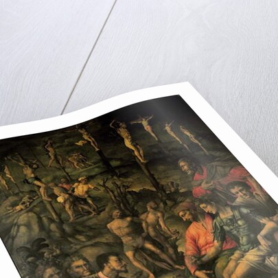 The Ten Thousand Martyrs by Francesco Ubertini Il Bacchiacca