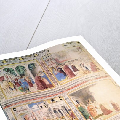 Episodes from the Life of St. Augustine, 1463-65 by Benozzo di Lese di Sandro Gozzoli