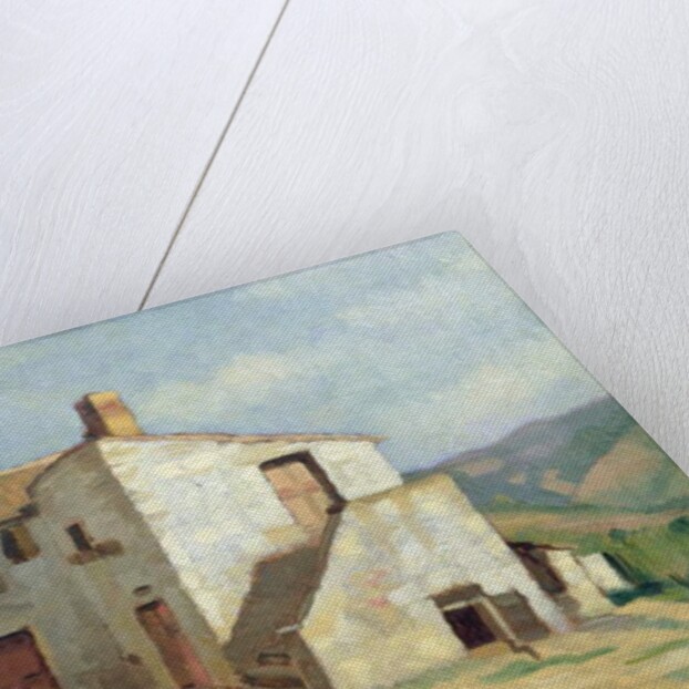 Peasant woman on the farm by Luigi Zuccoli