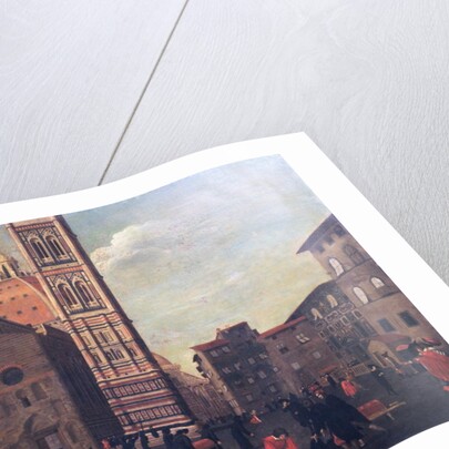 The Plague in Florence in 1630 by Baccio del