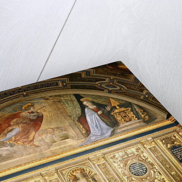 The Annunciation by Domenico (1449-94) Ghirlandaio