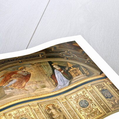The Annunciation by Domenico (1449-94) Ghirlandaio
