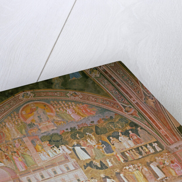 The Church Militant and Triumphant, in the Spanish Chapel, c.1369 by Andrea di Bonaiuto (fl.1343-77)