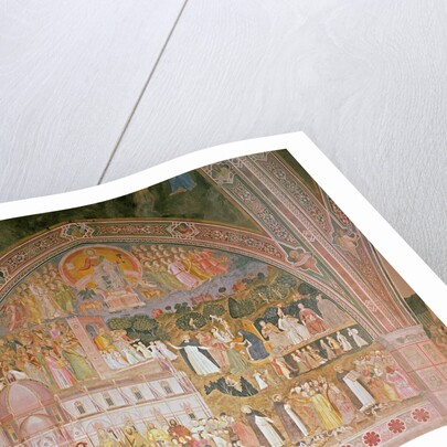 The Church Militant and Triumphant, in the Spanish Chapel, c.1369 by Andrea di Bonaiuto (fl.1343-77)